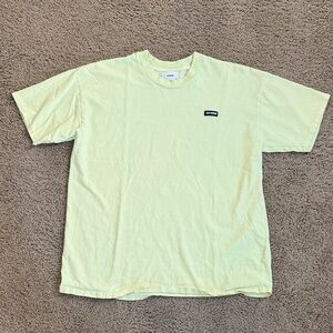 Joah Brown  | Oversized Crew T-shirt In Melon French Terry | Size S/M